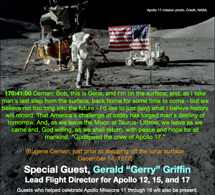 Read more about the article Apollo 17 – The Last Breakfast