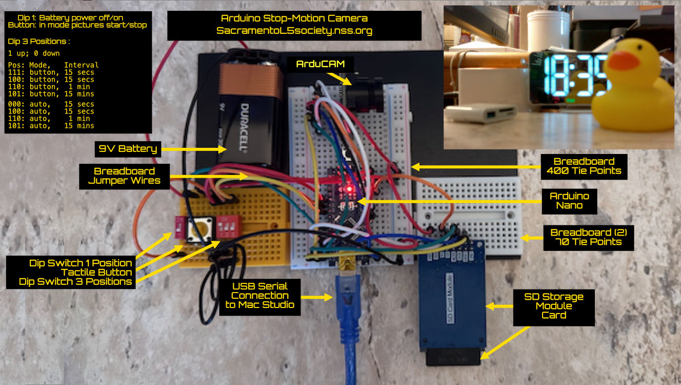 Read more about the article Arduino Stop-Motion Camera